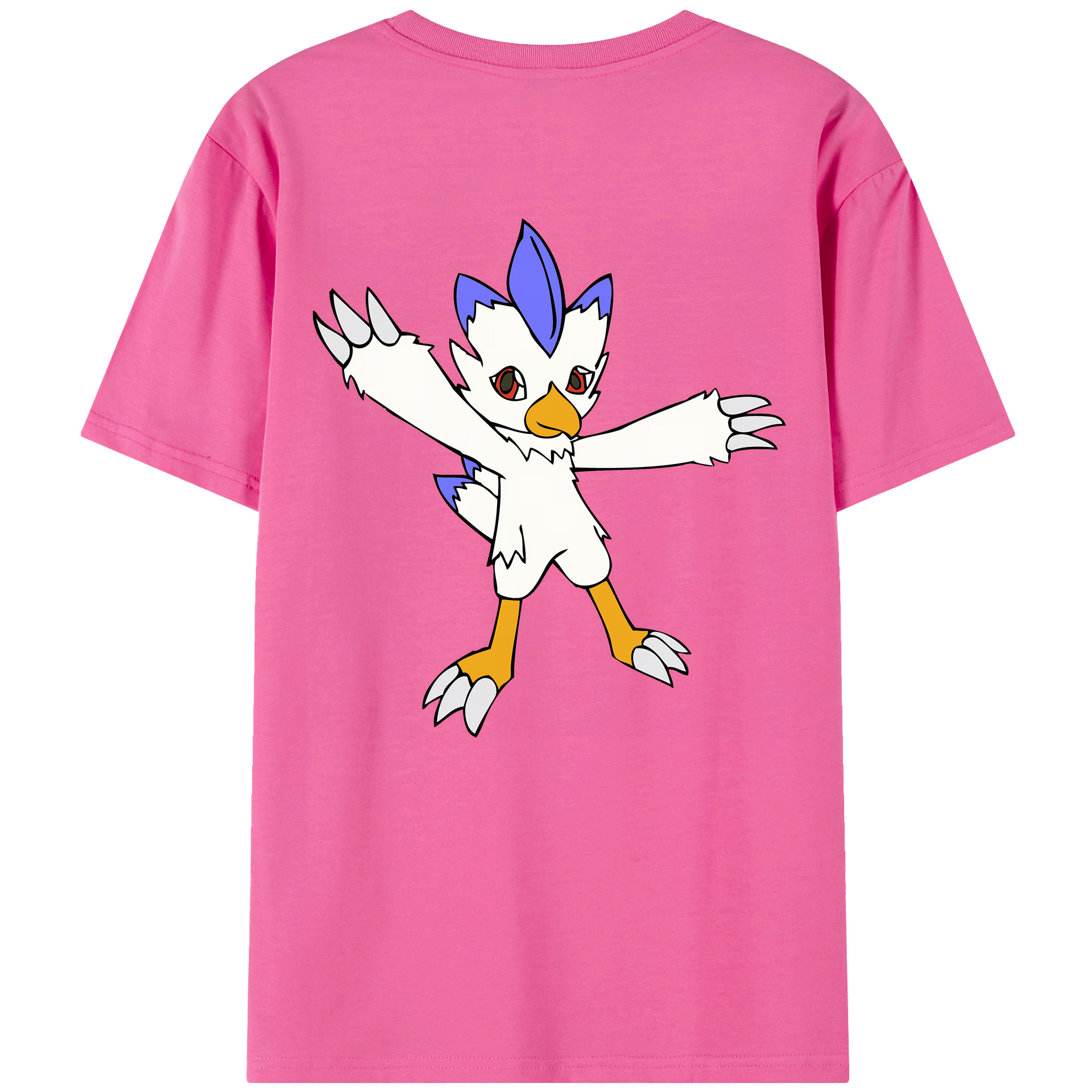 （画像用） Digimon デジタルモンスター/デジモン レディース半袖Tシャツ(バックプリント)